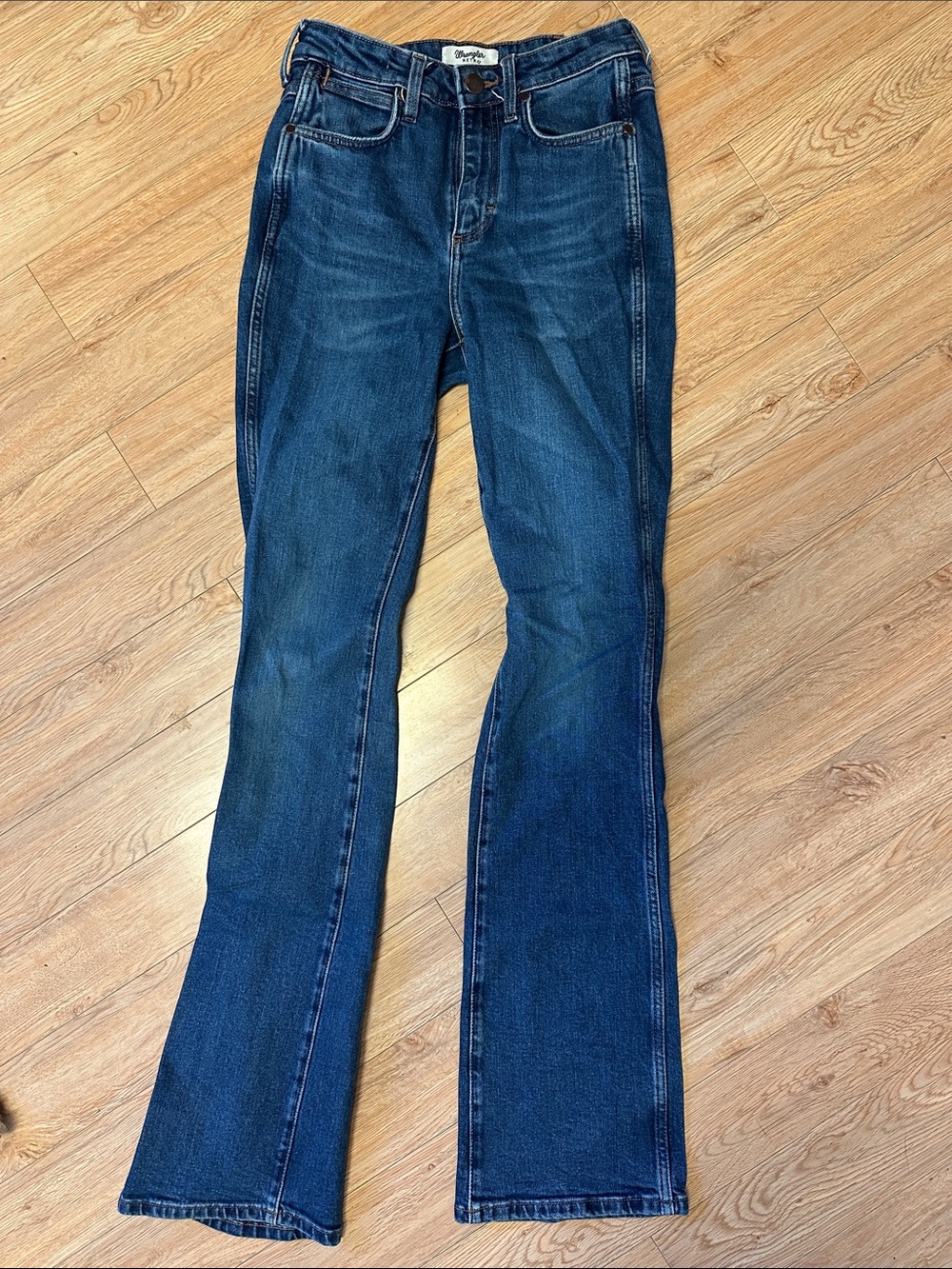 Wrangler Retro High Rise Bootcut Jeans - Picture 1 of 3